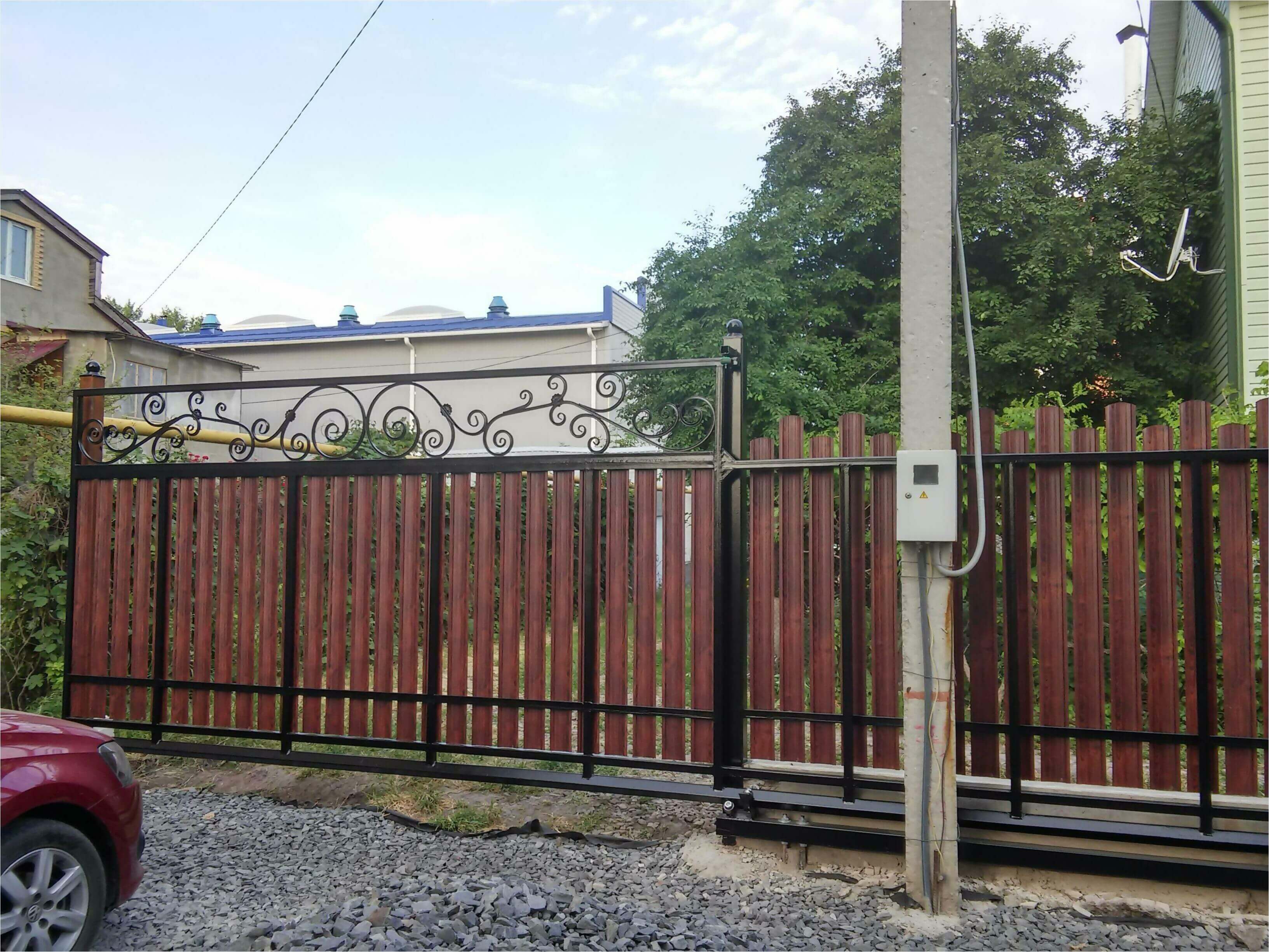 Забор из штакетника 90м фото2 в Усть-Катаве