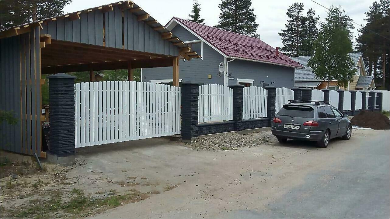 забор из штакетника 85м фото4 в Усть-Катаве