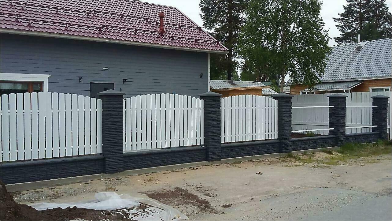 забор из штакетника 85м фото3 в Усть-Катаве