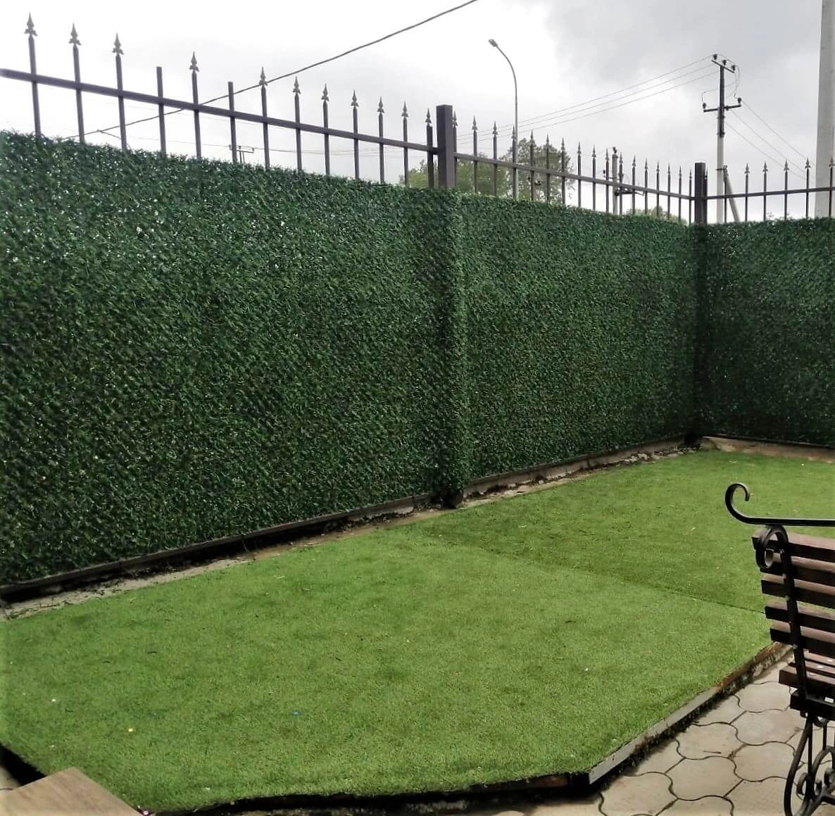 Вечнозеленый забор Grass Fence 33м фото 4 в Усть-Катаве