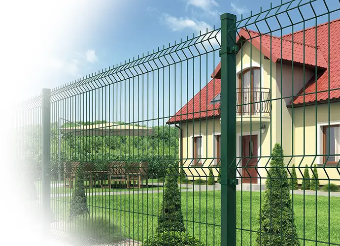 Забор из 3D сетки гиттер в Усть-Катаве с установкой под ключ